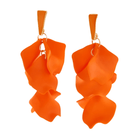 Fashion - Örhängen Tassel Orange