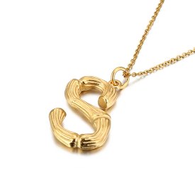 Anna K Jewelry - Halsband Bamboo S Guld